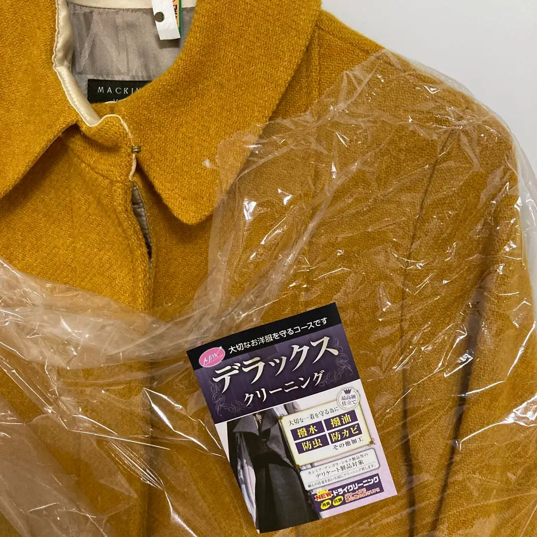 Purchase price: Approximately 100,000 yen MACKINTOSH Mustard Yellow Wool Coat