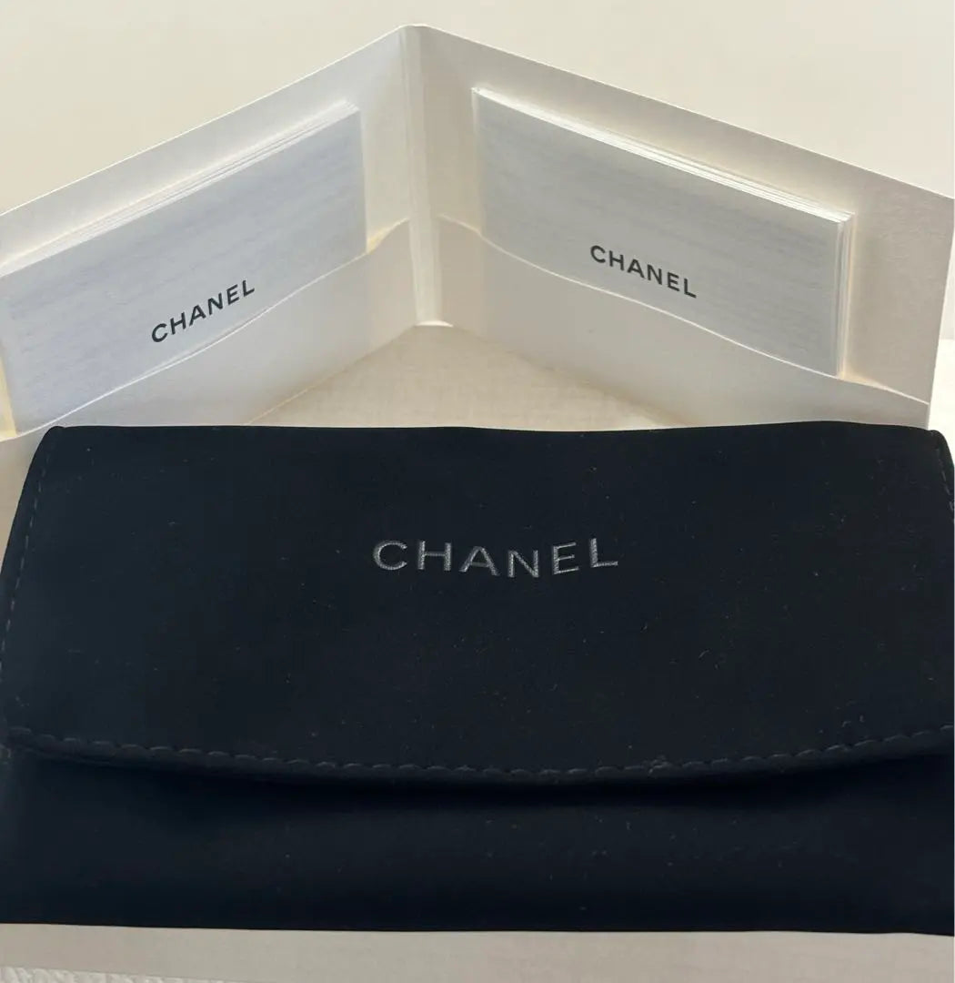 Nuevo Chanel Matelasse Coin Case Card Case Negro AP4093 | 新品 シャネル マトラッセ コインケース カードケース ブラック AP4093