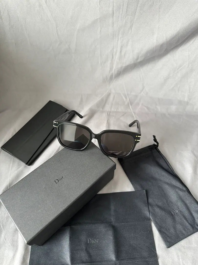 Super rare! Dior Black Sunglasses High-quality ◆