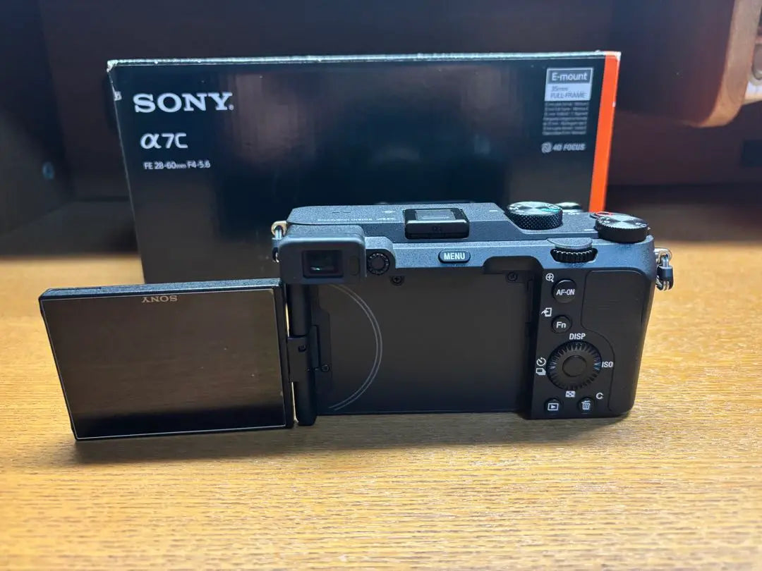 [Two genuine batteries] SONY α7C body & SONY SEL50F18F