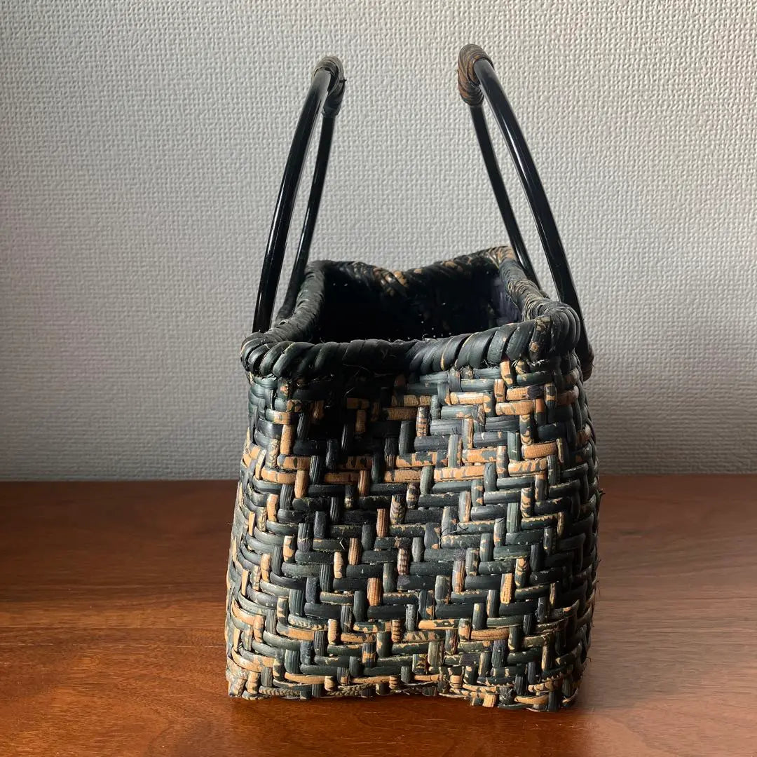 Rattan basket, rattan basket bag, natural material, natural material, hand-knitted, handmade basket