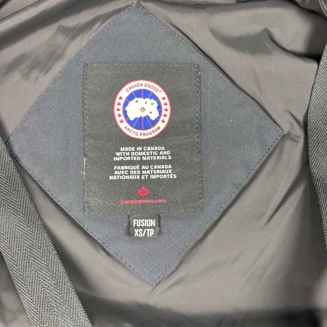 [Buen estado] Parka Canada Goose Shelburn con bolsa de almacenamiento, color negro, XS 3802LA