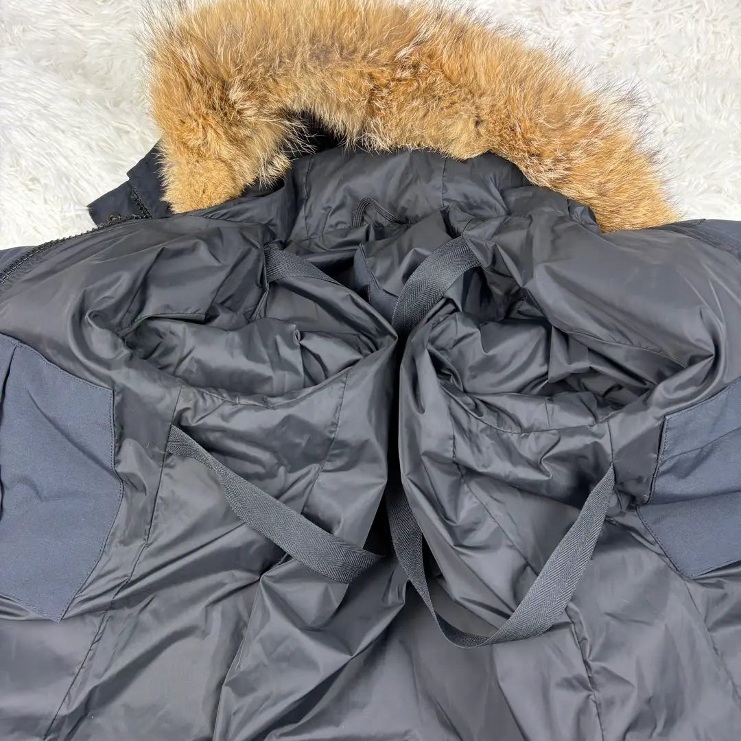 [Good condition] Canada Goose Shelburn Parka with storage bag Black XS 3802LA