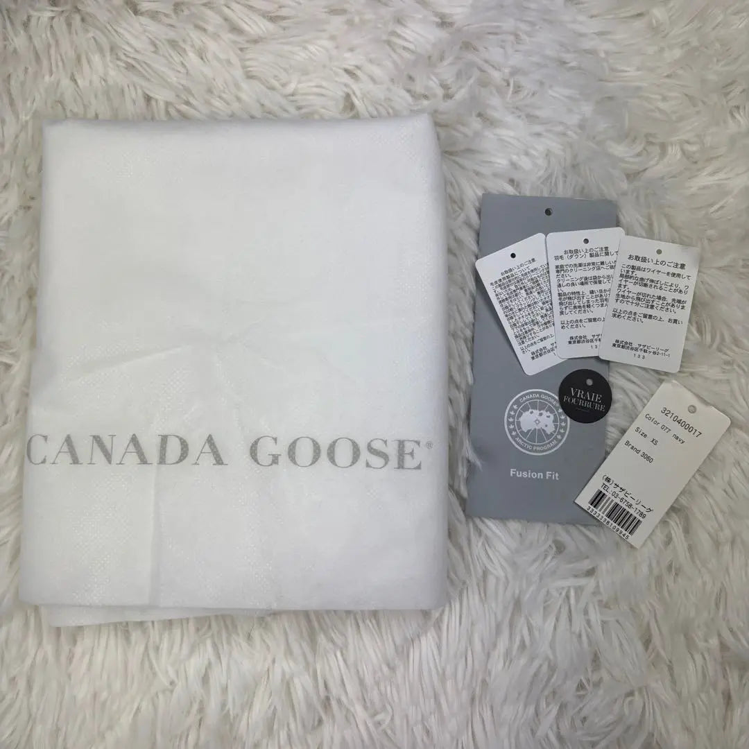 [Good condition] Canada Goose Shelburn Parka with storage bag Black XS 3802LA