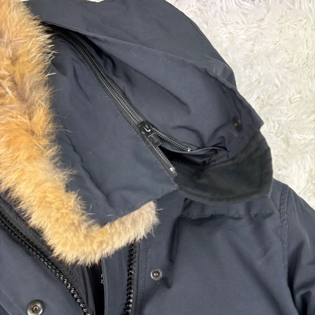 [Good condition] Canada Goose Shelburn Parka with storage bag Black XS 3802LA