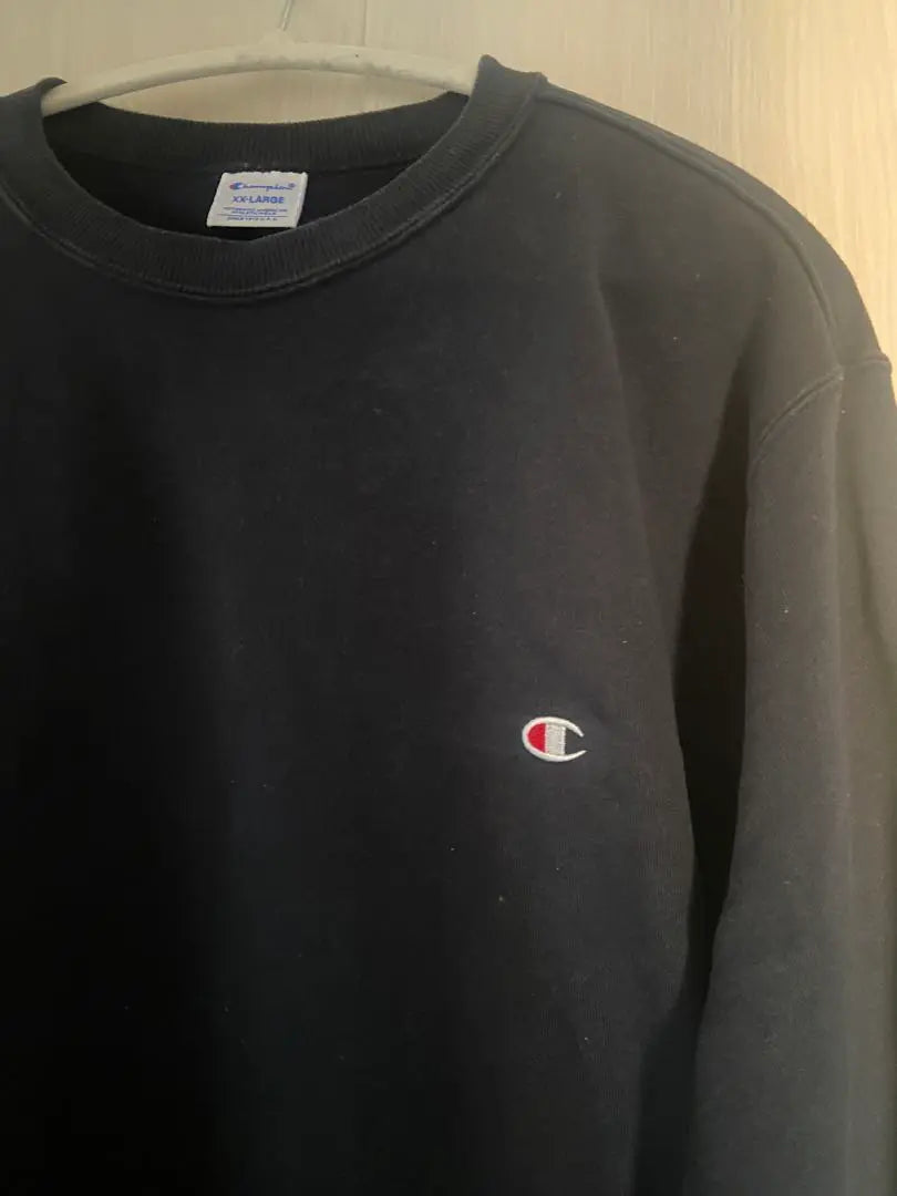 Champion Black Crew Neck Trainer