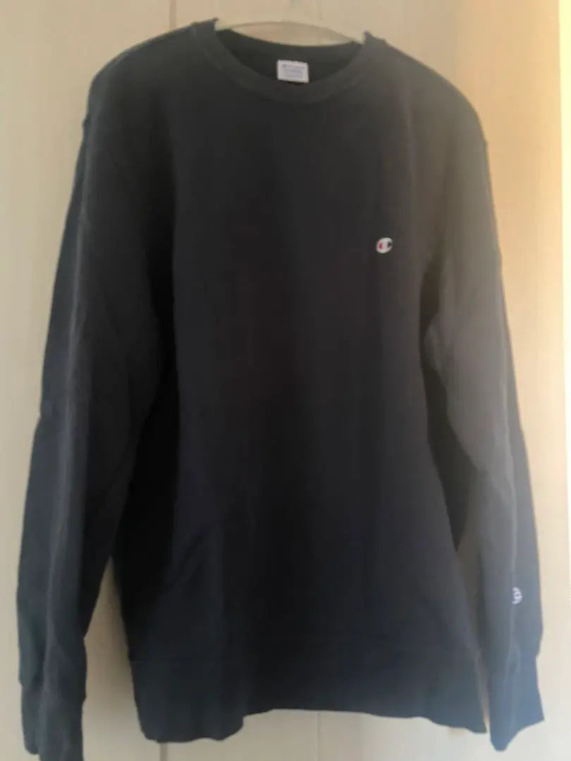 Champion Black Crew Neck Trainer