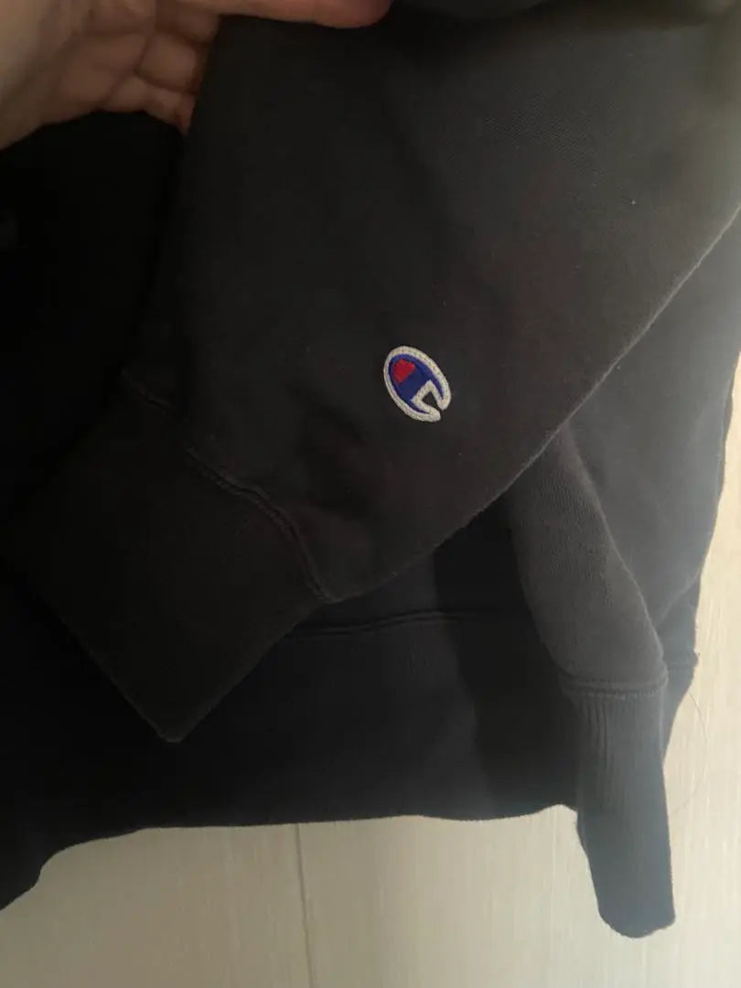 Champion Black Crew Neck Trainer