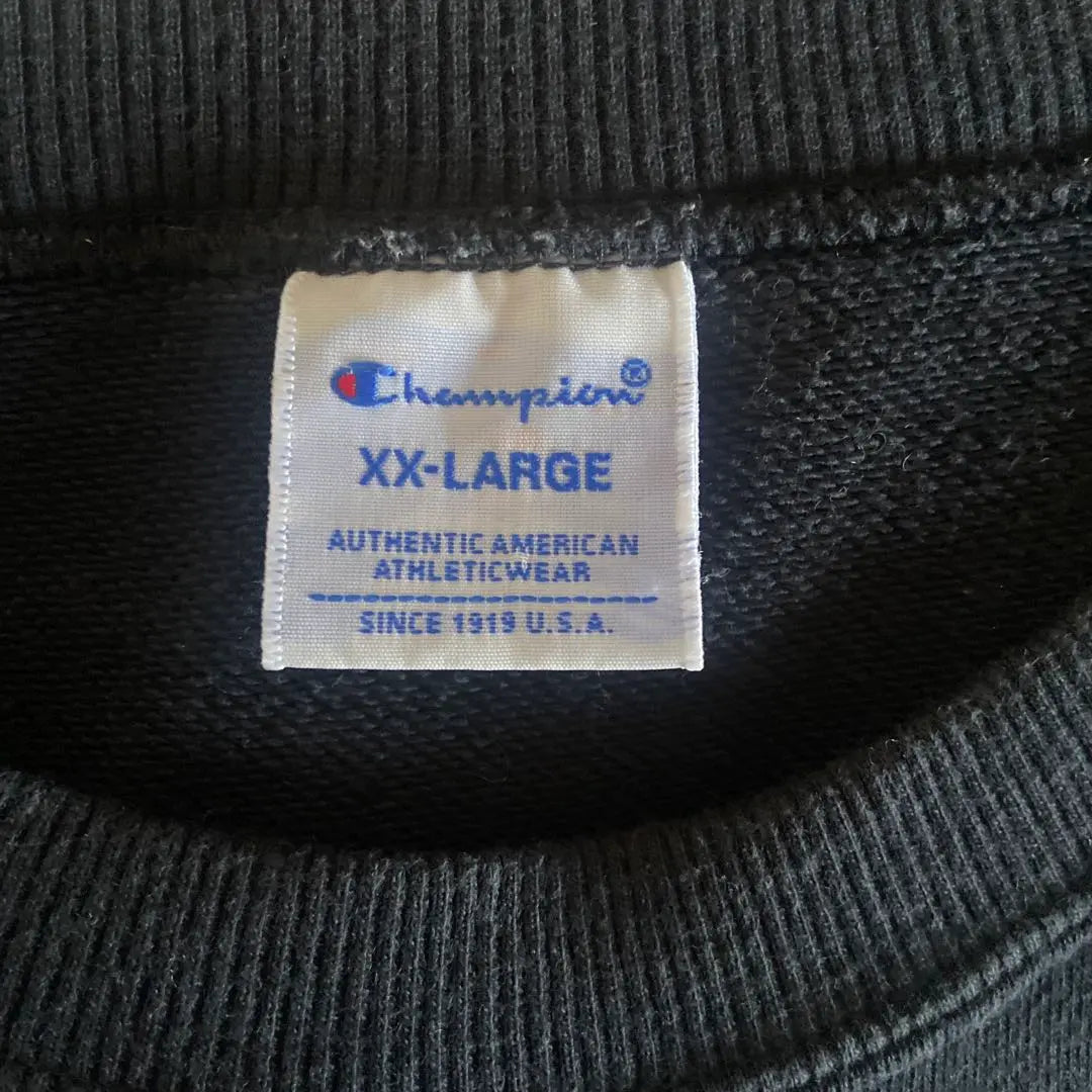 Champion Black Crew Neck Trainer