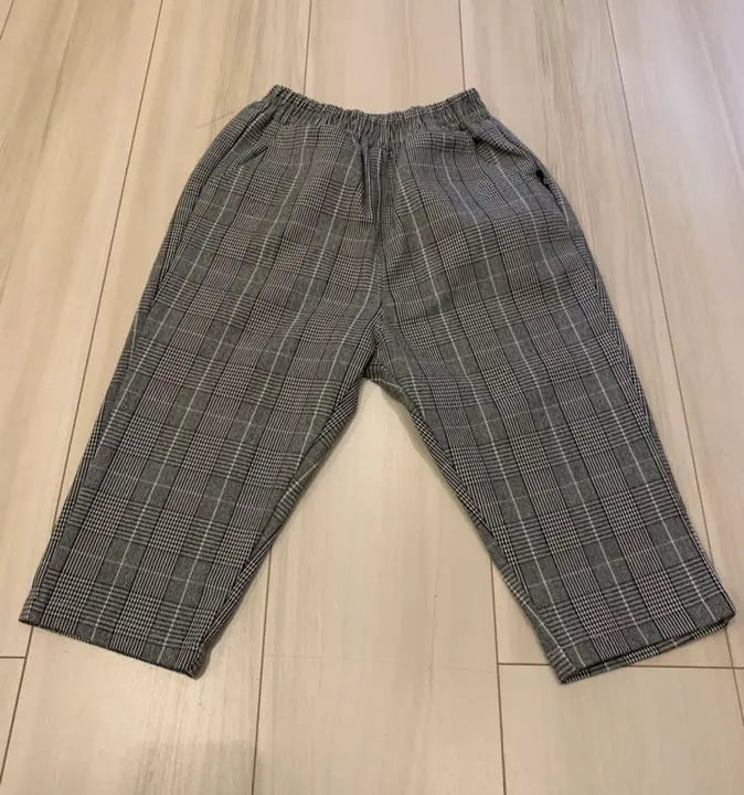 Uniforme infantil coreano/Pantalones a cuadros/Talla 90 | 韓国こども服 / チェックパンツ / 90サイズ