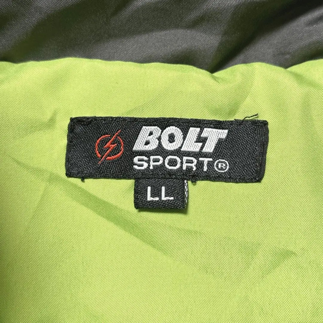 Bolt Sports Down Jacket Full Zip Men's LL Fluorescent Green