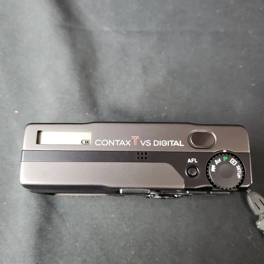 ②CONTAX TVS DIGITAL Titanium Black Contax Digital Camera