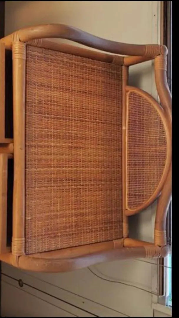 ✨ Beautiful condition✨ High-quality rattan Asian chest☆Sturdy natural rattan material☆Correspondence included, shipping included