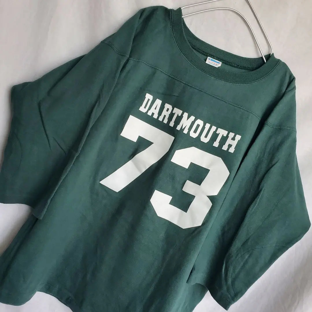 Champion Football Shirt DARTMOUTH 73 Three-quarter Sleeve Green