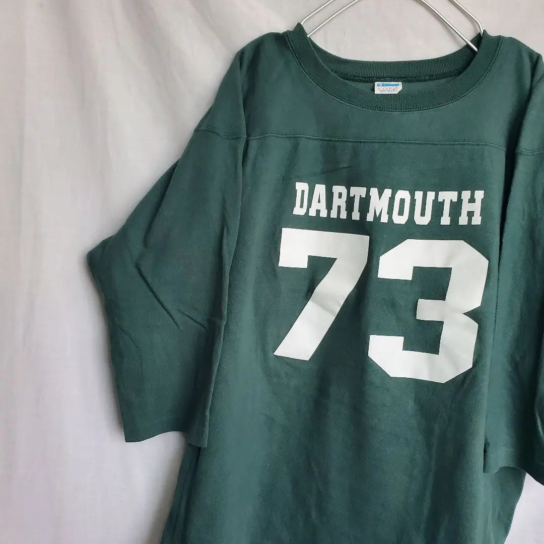 Champion Football Shirt DARTMOUTH 73 Three-quarter Sleeve Green