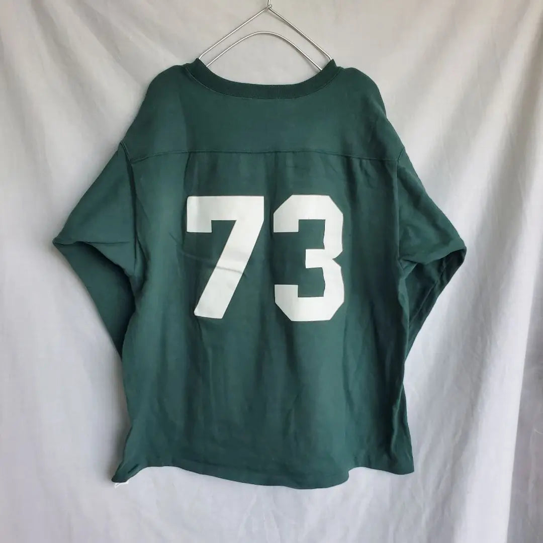 Champion Football Shirt DARTMOUTH 73 Three-quarter Sleeve Green