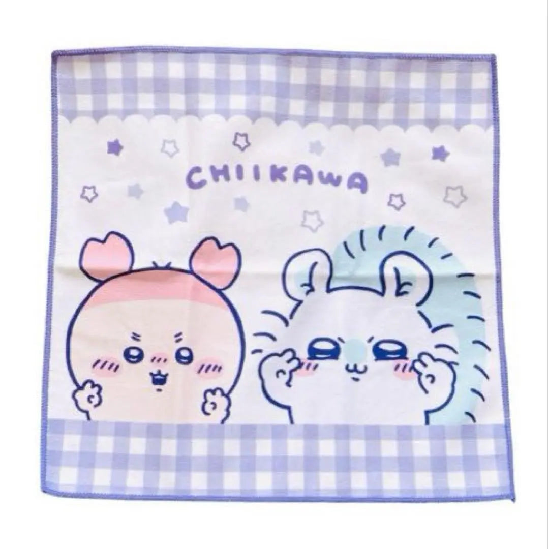 ⭐️Toalla Multi Chiikawa Flying and Secondhand Bookstore Púrpura 30cm ⭐️Nueva y sin usar⭐️