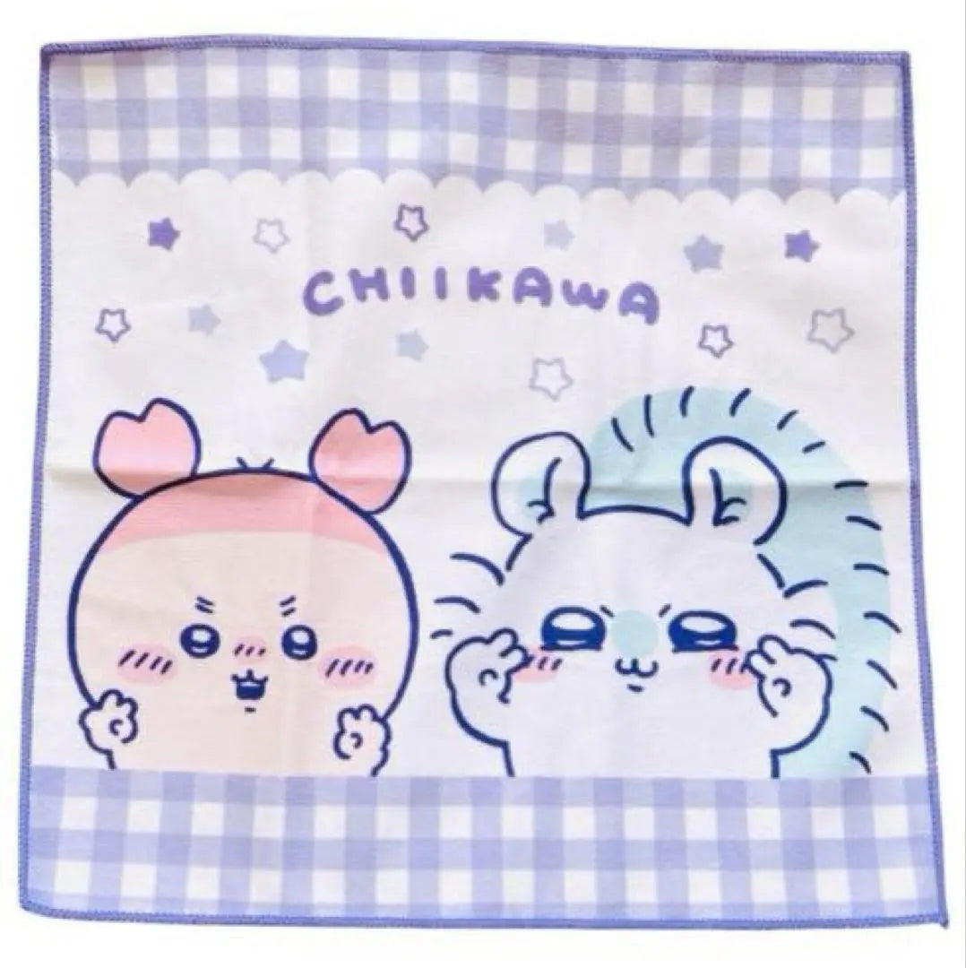 ⭐️Toalla Multi Chiikawa Flying and Secondhand Bookstore Púrpura 30cm ⭐️Nueva y sin usar⭐️