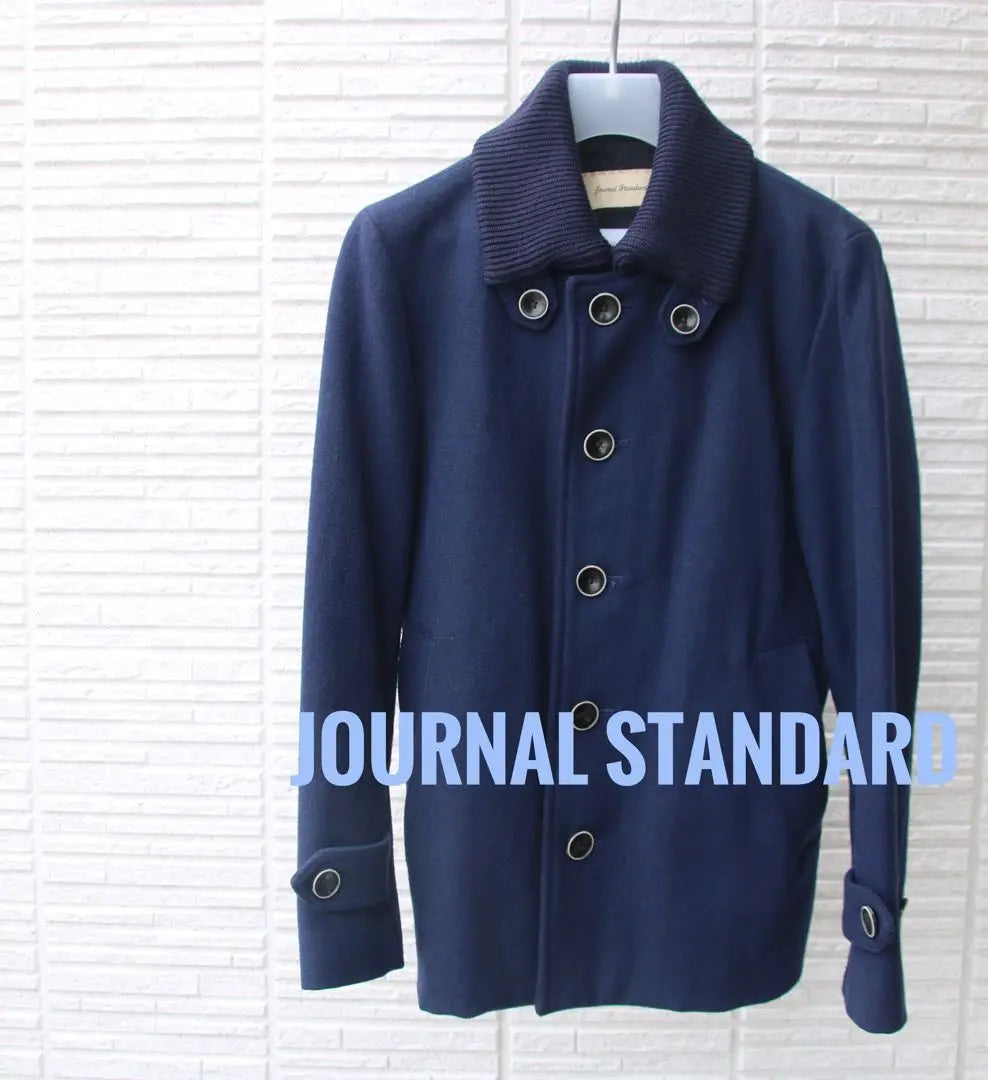 Abrigo Journal Standard Burro Melton Navy | ジャーナルスタンダード ドンキーコート メルトン ネイビー