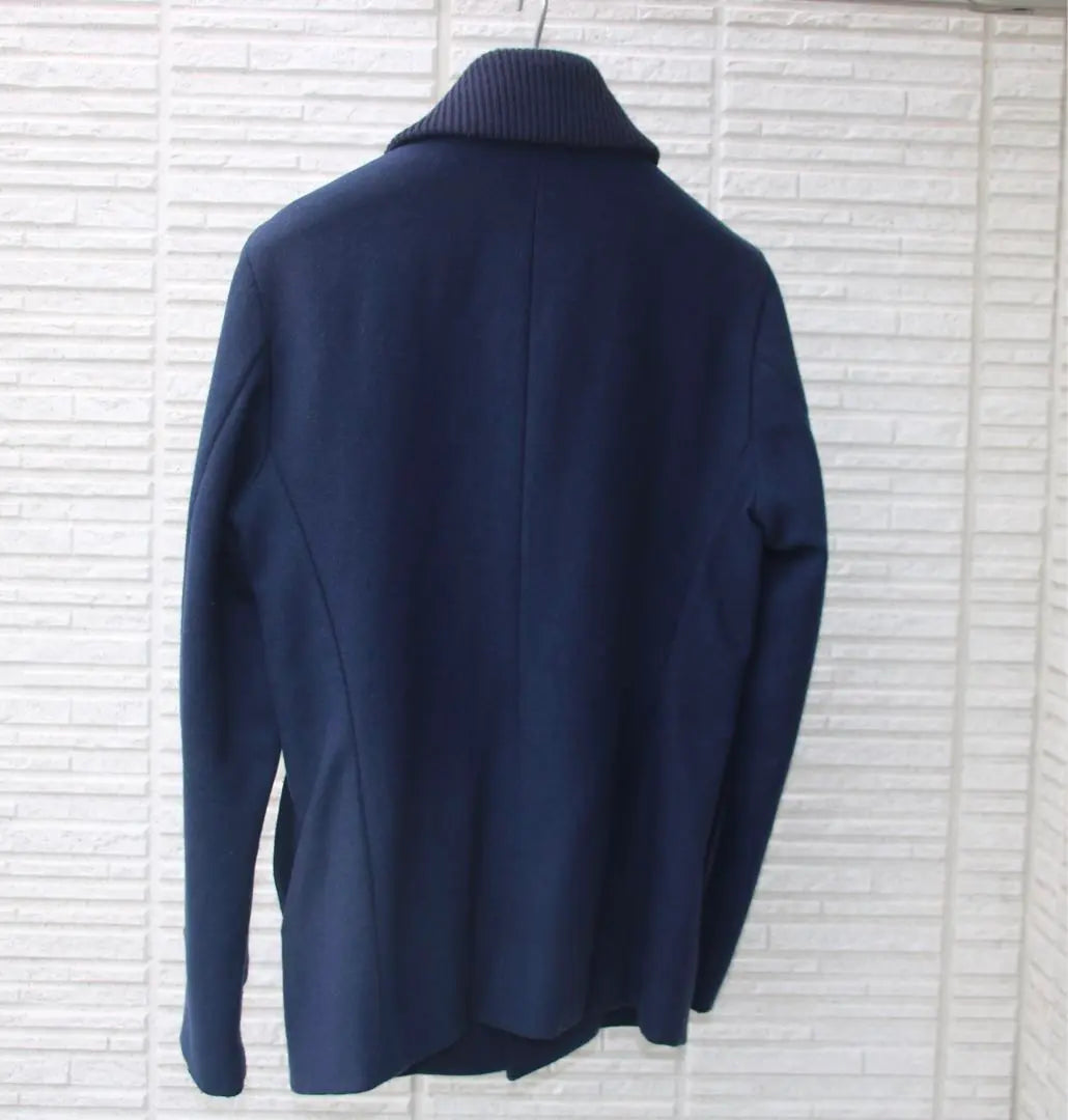 Abrigo Journal Standard Burro Melton Navy | ジャーナルスタンダード ドンキーコート メルトン ネイビー