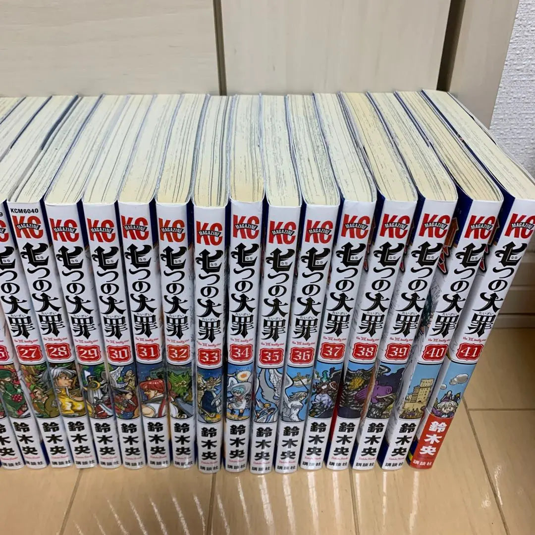 Siete pecados capitales 41 libros y ediciones extra | 7つの大罪 全巻41冊と番外編