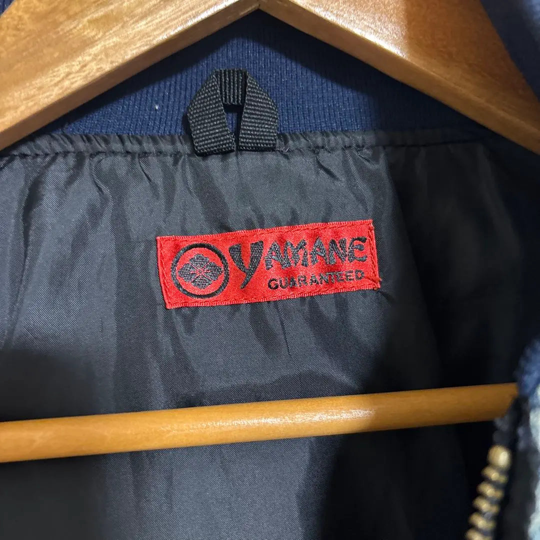 Chaqueta de plumas EVISU YAMANE de tejido vaquero