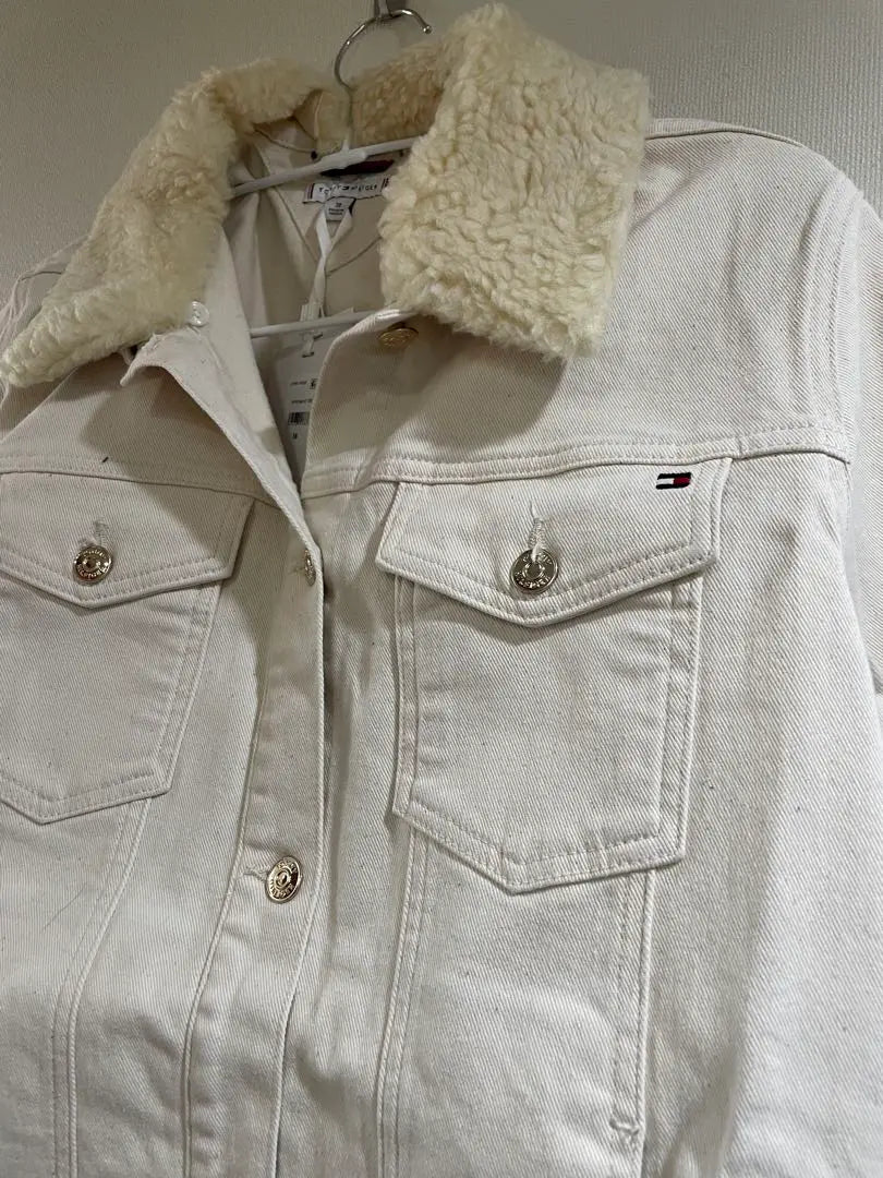 [New] Tommy Hilfiger Denim Jacket 2WAY Natural Color M Size 38