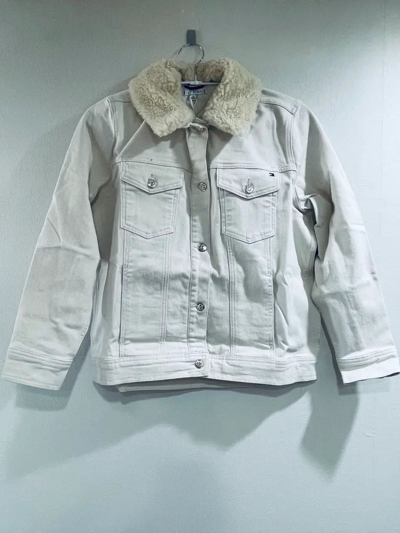 [New] Tommy Hilfiger Denim Jacket 2WAY Natural Color M Size 38