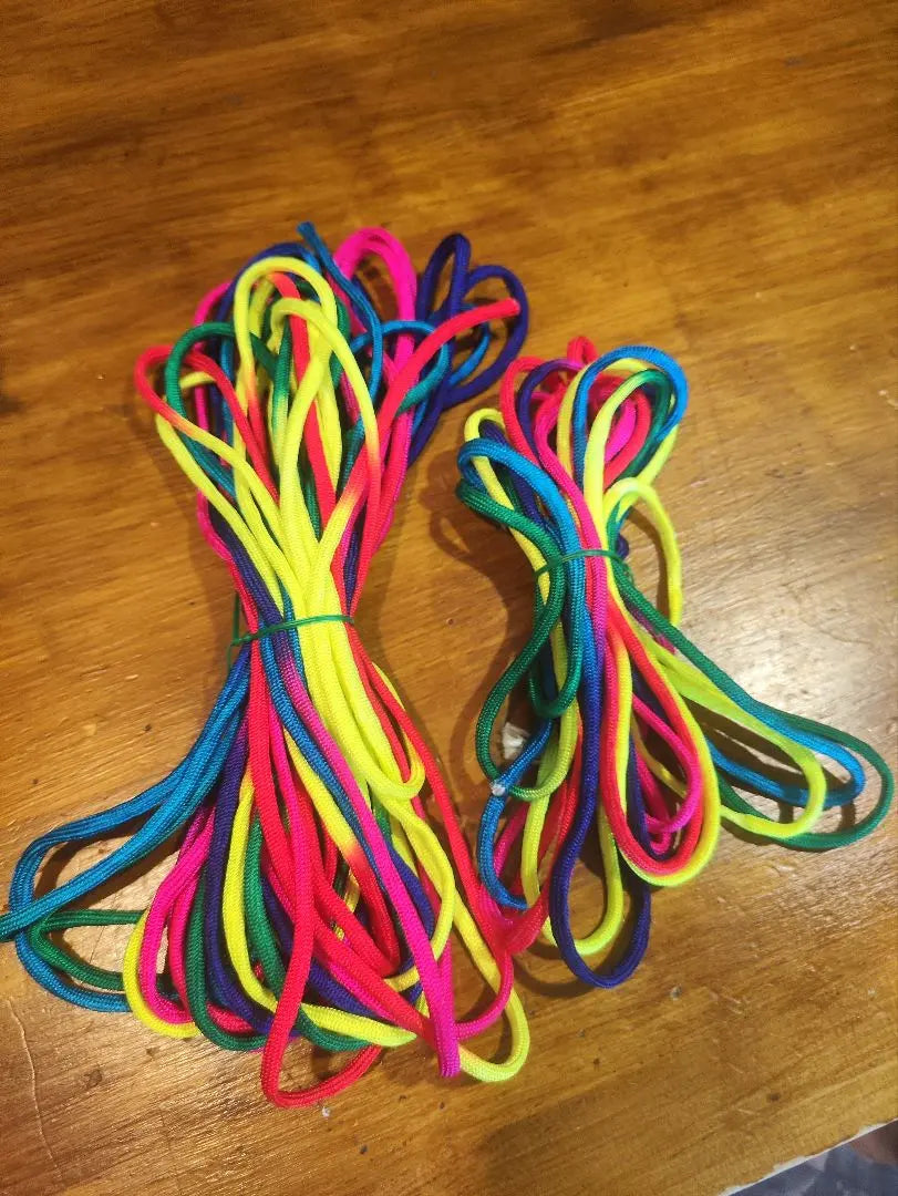 10m and 5m Paracord Rainbow Handmade Colored String