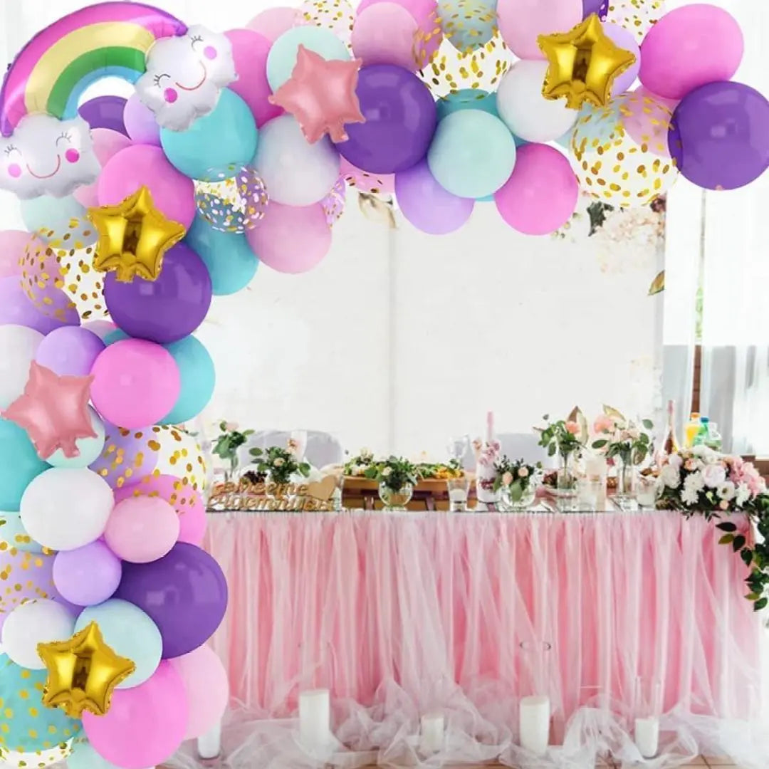 ❤️Popular❤️Popular Unicorn☆Ballon Birthday Decoration Party Cute