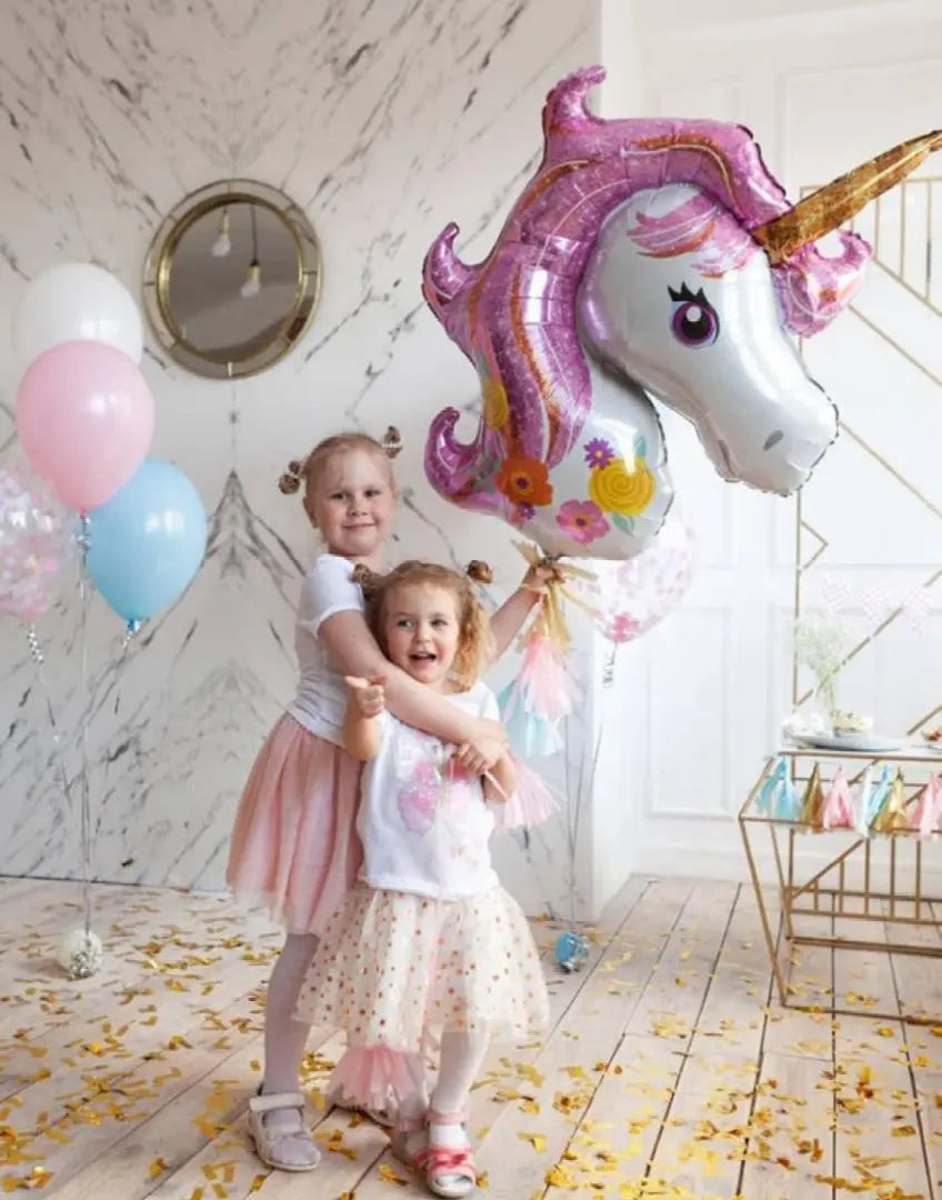 ❤️Popular❤️Popular Unicorn☆Ballon Birthday Decoration Party Cute