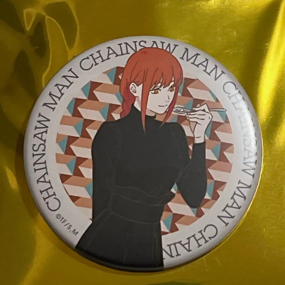 ⭐️Chainsaw Man Can Badge Chainsaw Man Cafe Makima