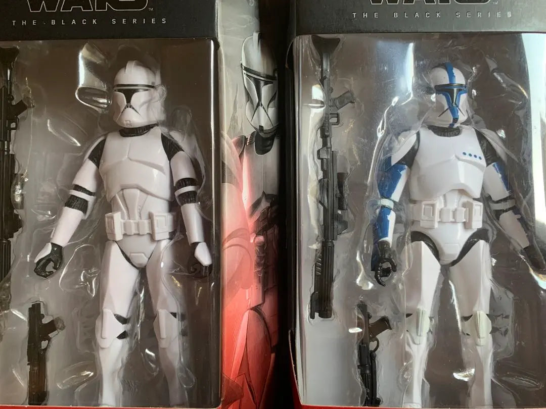 Tipos de Star Wars Black Series Fase 1 Clone Trooper 5 sin abrir | 未開封 スターウォーズ ブラックシリーズ フェーズ1クローントルーパー 5種類