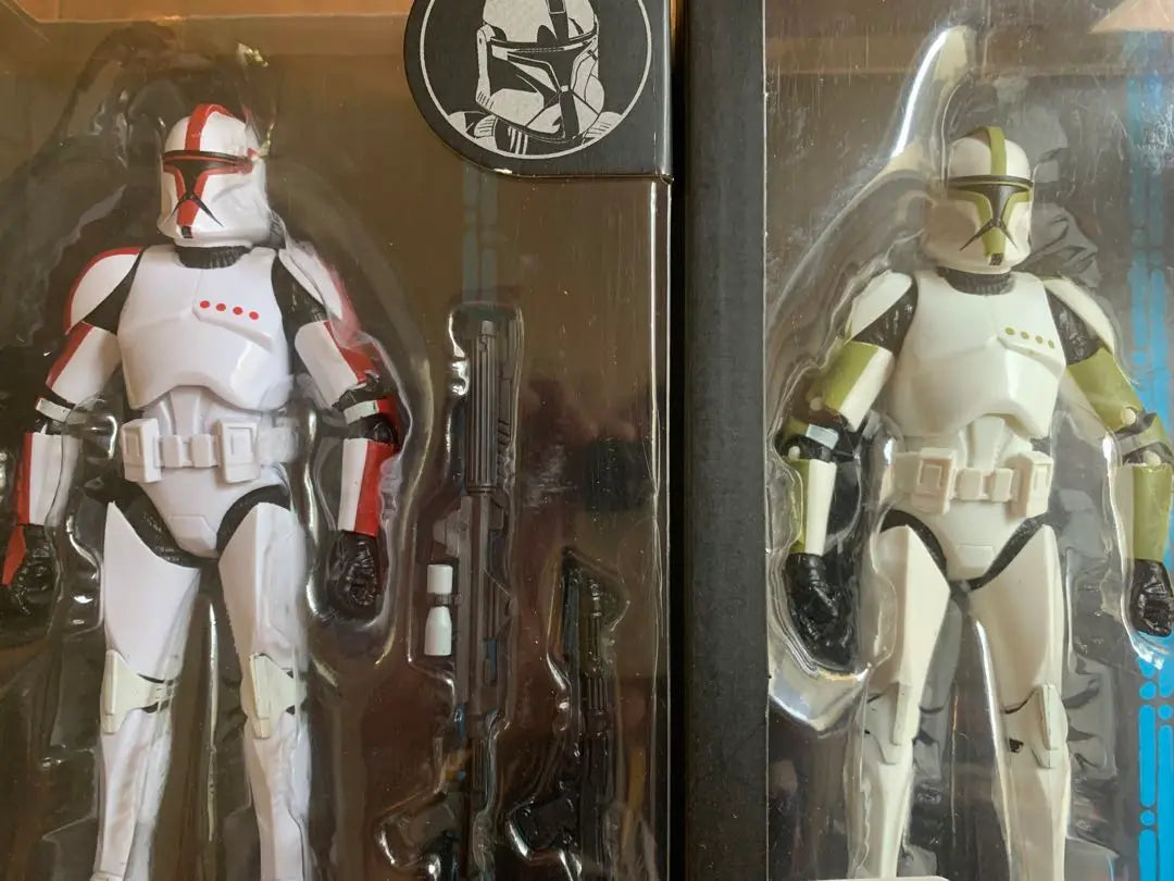 Tipos de Star Wars Black Series Fase 1 Clone Trooper 5 sin abrir | 未開封 スターウォーズ ブラックシリーズ フェーズ1クローントルーパー 5種類