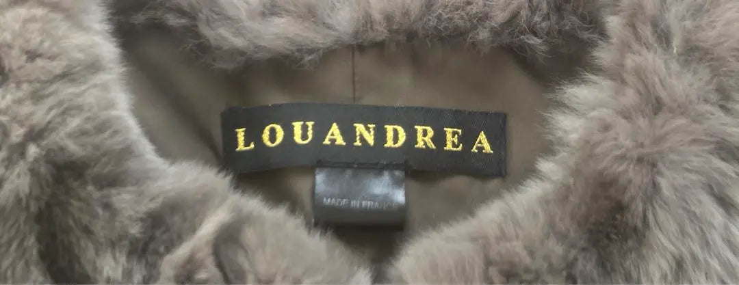 LOUANDREA Fur Coat Rabbit Fur Luxury