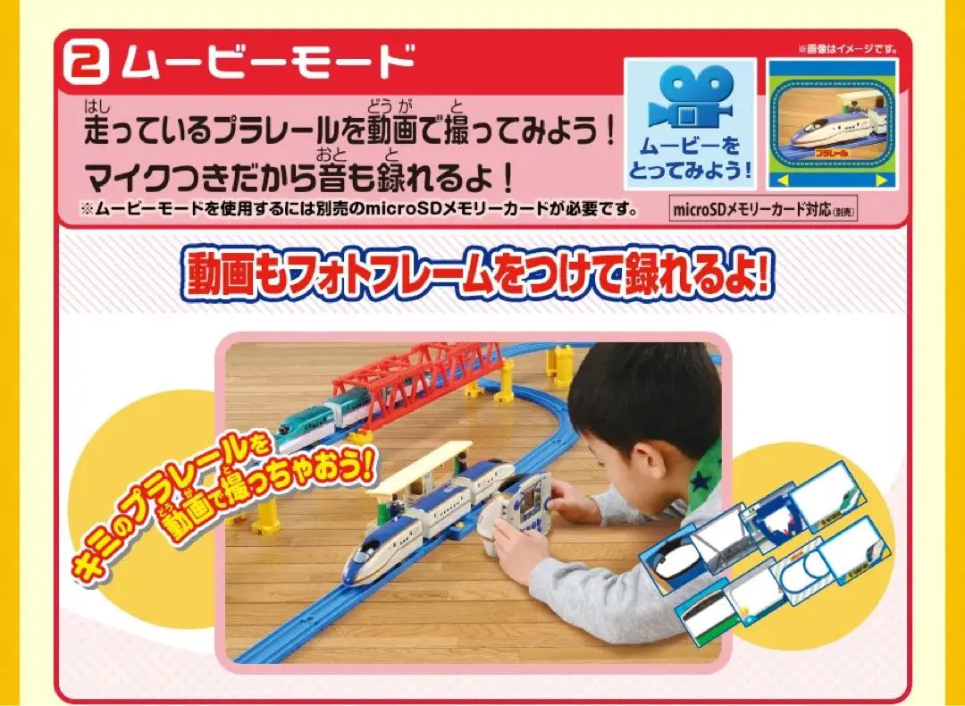 Operation confirmed Plarail camera E7 series Shinkansen Kagayaki design