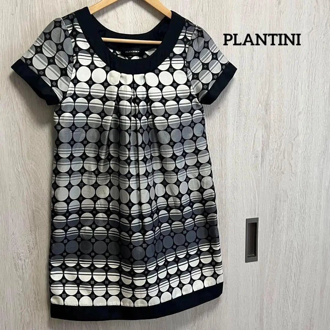 [Plantini] Túnica de mujer blusas sueltas negro | 【PLANTINI】レディース チュニック ゆったりめ トップス ブラック系