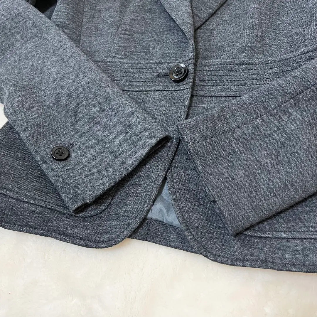 23 Ward Tailored Jacket Wool 38 Gray