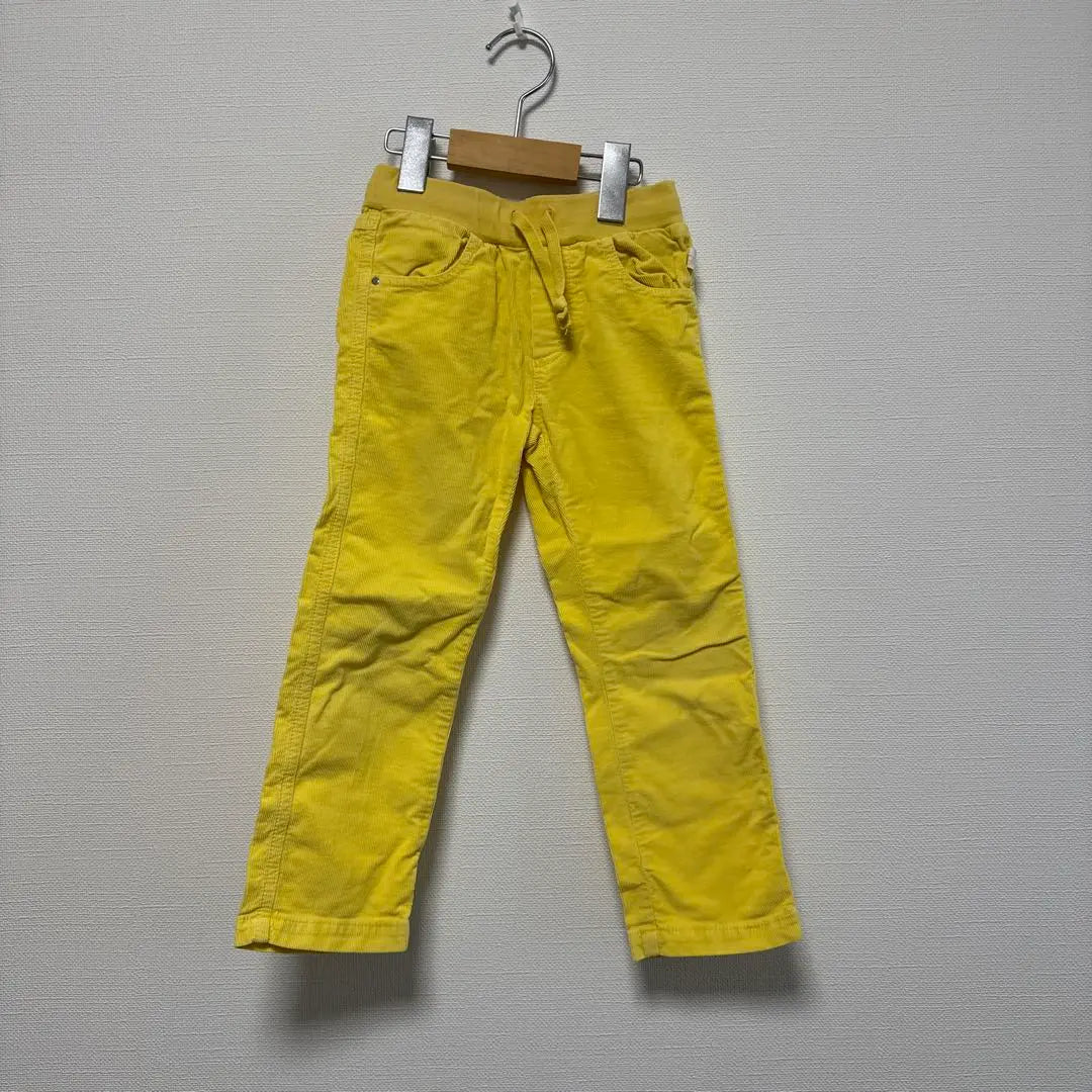 4anni Il Guffo Yellow Pants with Elastic Waist