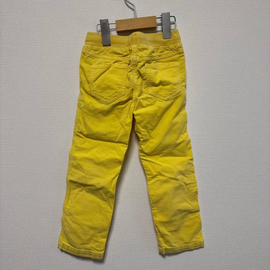 4anni Il Guffo Yellow Pants with Elastic Waist