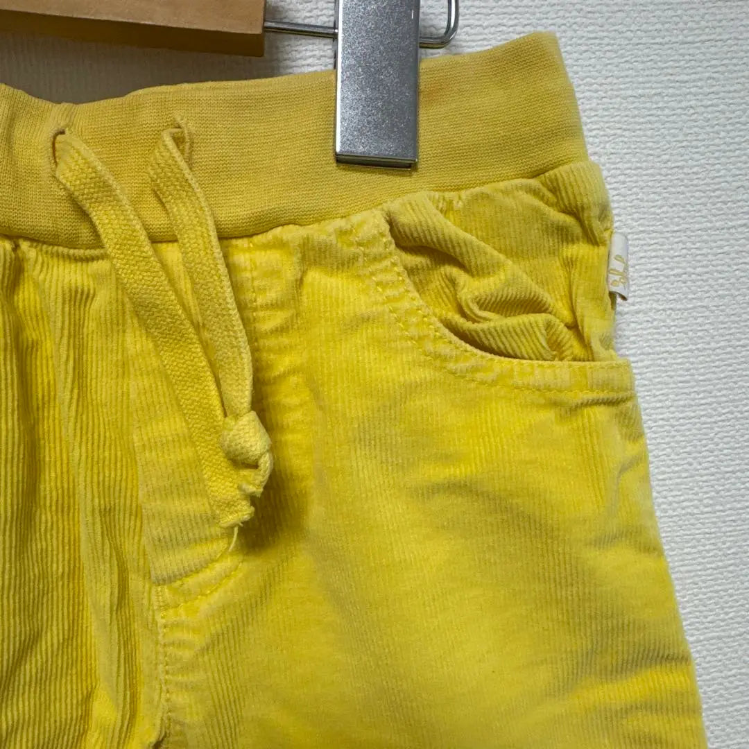 4anni Il Guffo Yellow Pants with Elastic Waist