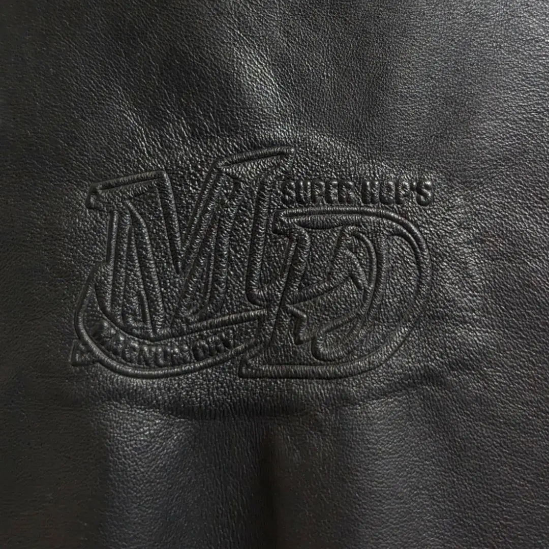 [9] Suntory Magnum Dry Leather Jacket Pig Leather Rider's