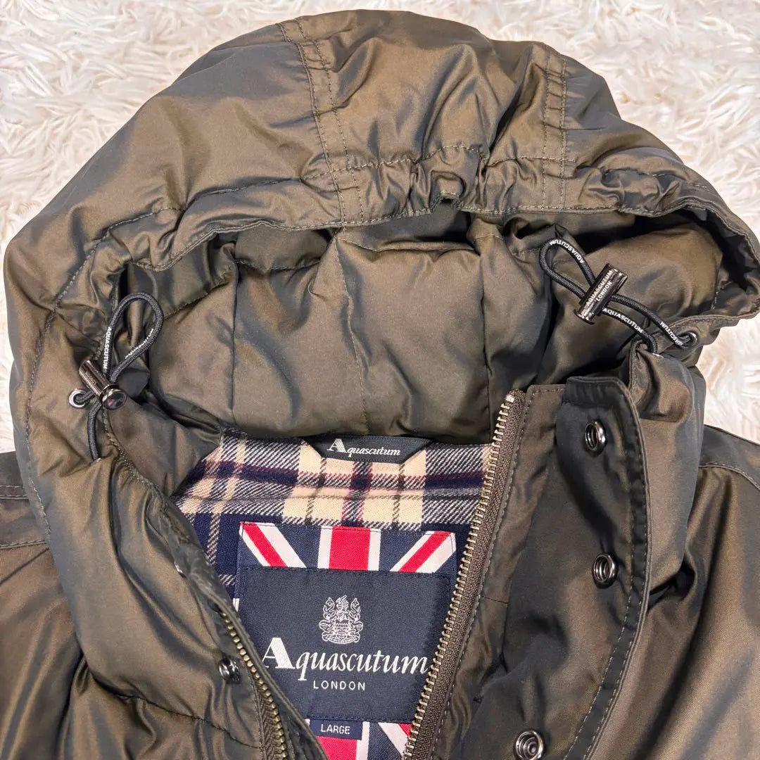 Aquascutum Down Jacket Cashmere Blend Extremely Warm