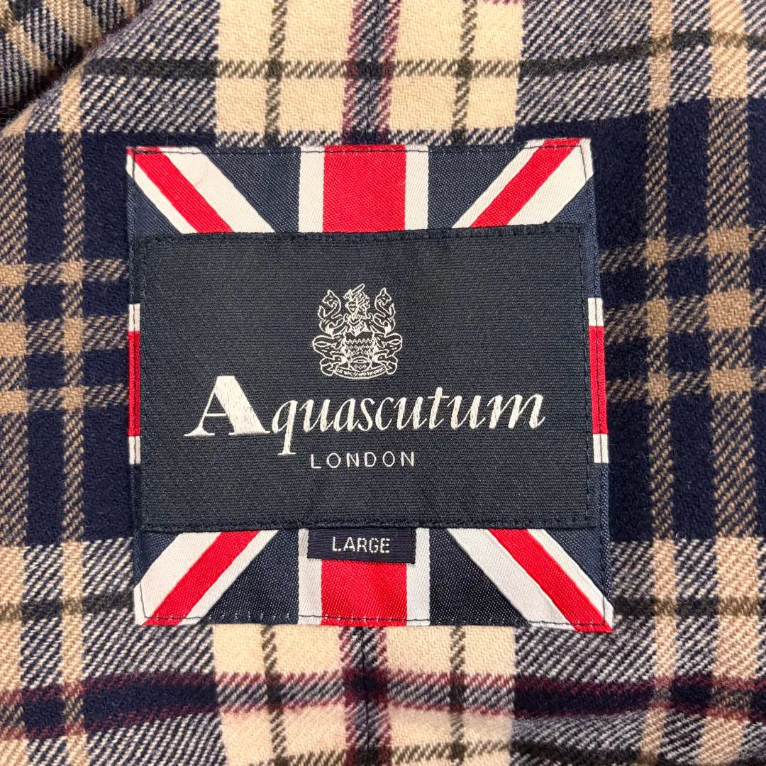 Aquascutum Down Jacket Cashmere Blend Extremely Warm