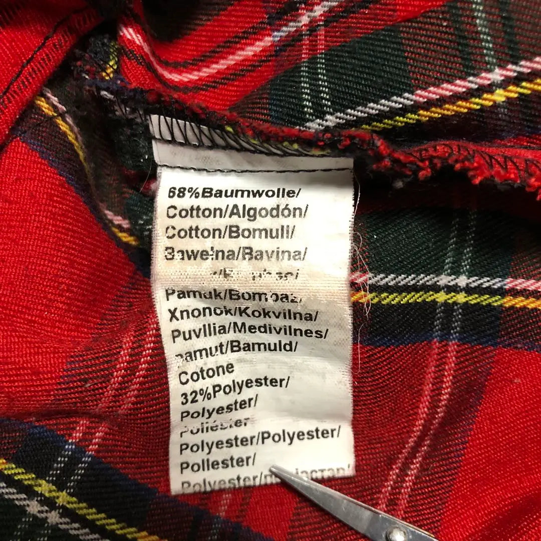 Super rare UK EURO Y2K PUNK bondage check pants