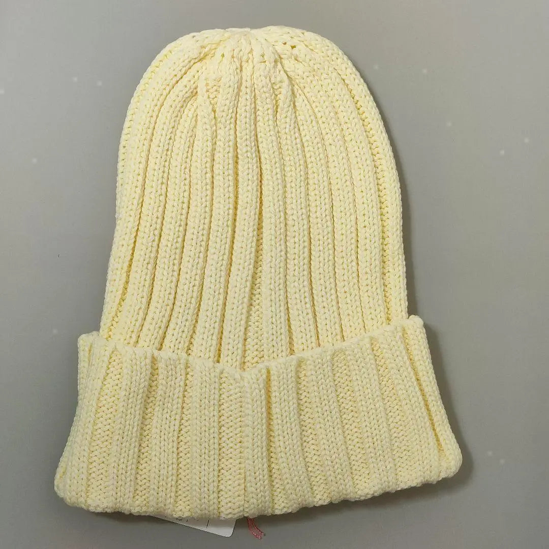 With new tag ♪ Lindsay Yellow Knit Cap Laiji Beanie