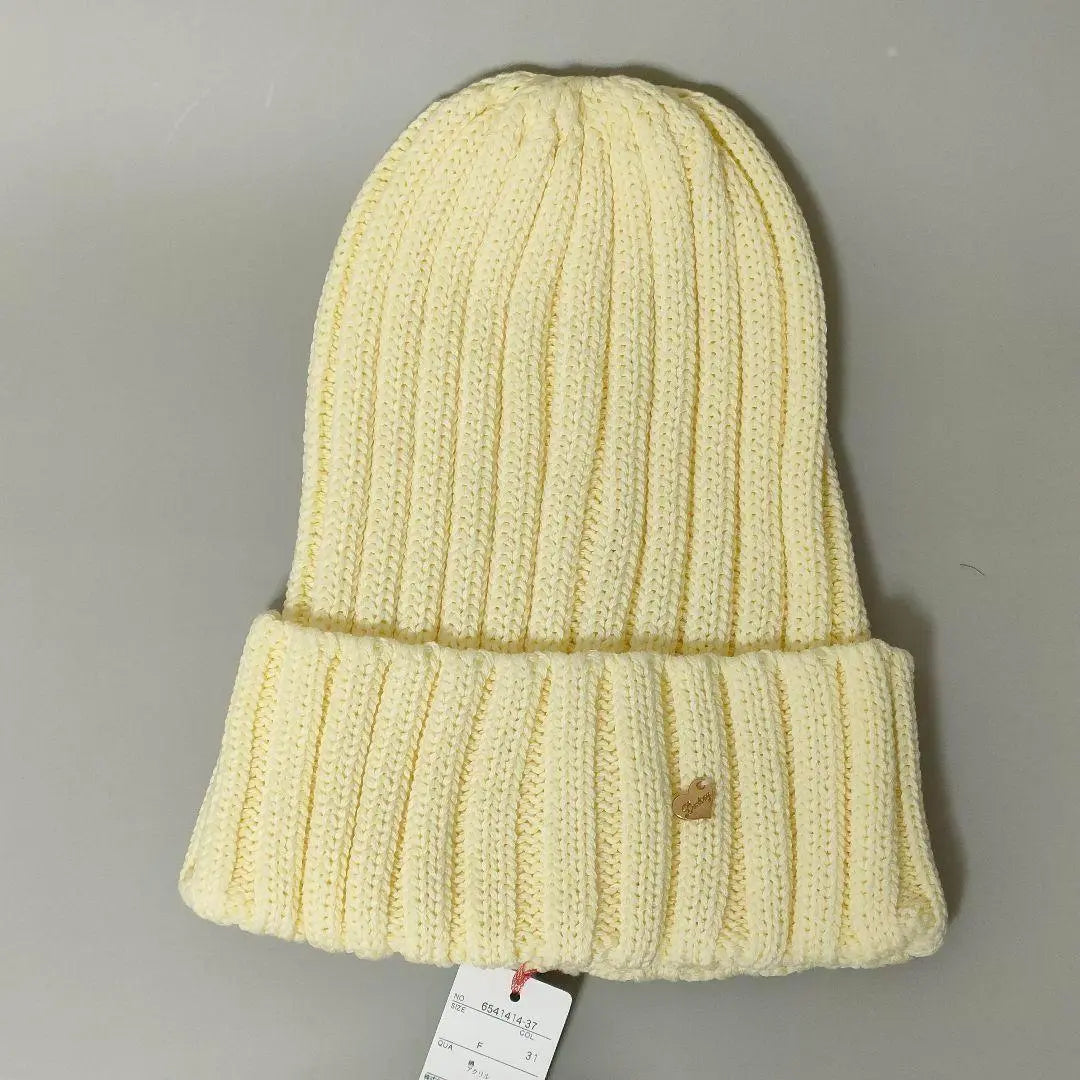 Con nueva etiqueta ♪ Gorro de punto amarillo Lindsay Laiji Beanie | 新品タグ付き♪Lindsay イエローニットキャップ リンジィ ビーニー