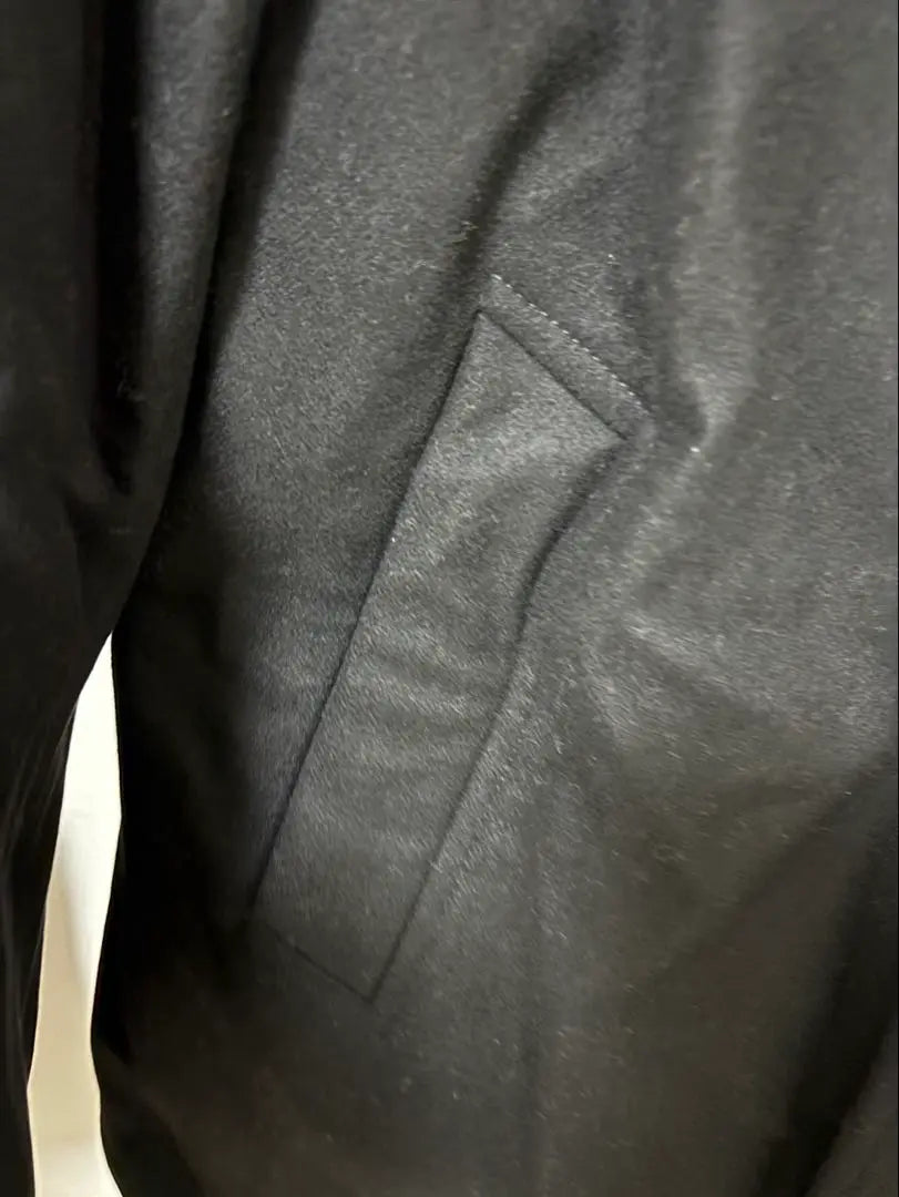 [Like new, cleaning] BOSS wool coat black black | 【新品同様・クリーニング済み】BOSS ウールコート ブラック黒