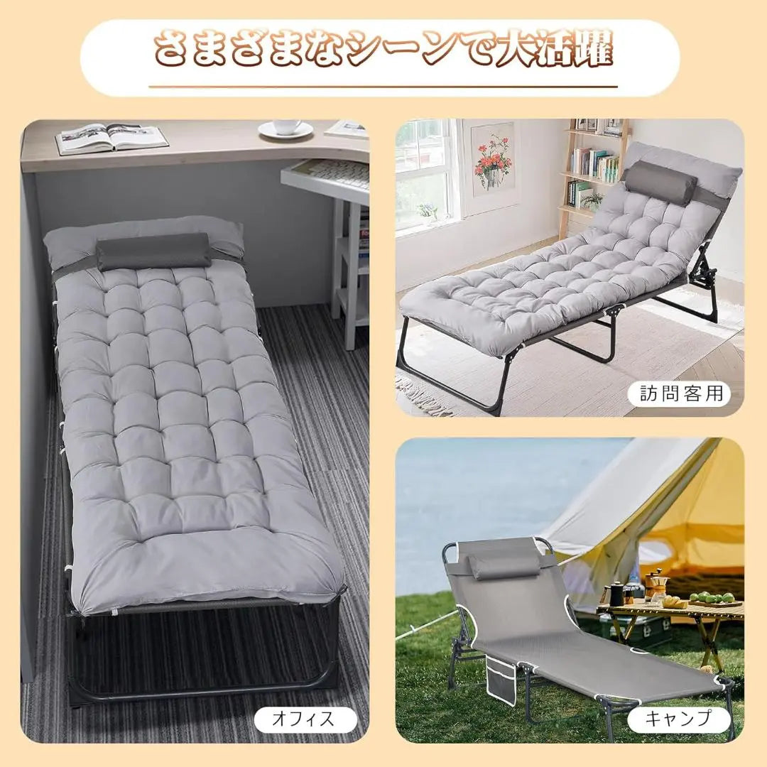 VECELO Folding Bed Folding Bed Simple Bed Folding Bed A