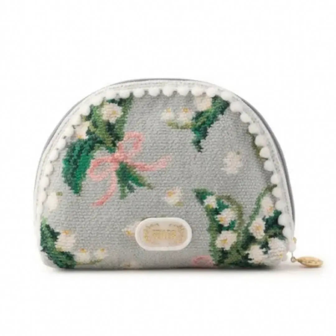 ⭐︎Pure Muguet Half Moon Pouch with Gusset PMG-241130